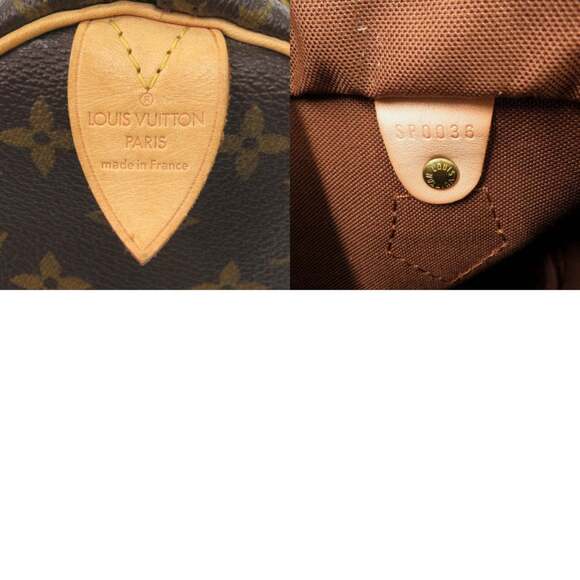 LOUIS VUITTON Authentic Brown Monogram Speedy 25 Bag - Picture 10 of 10